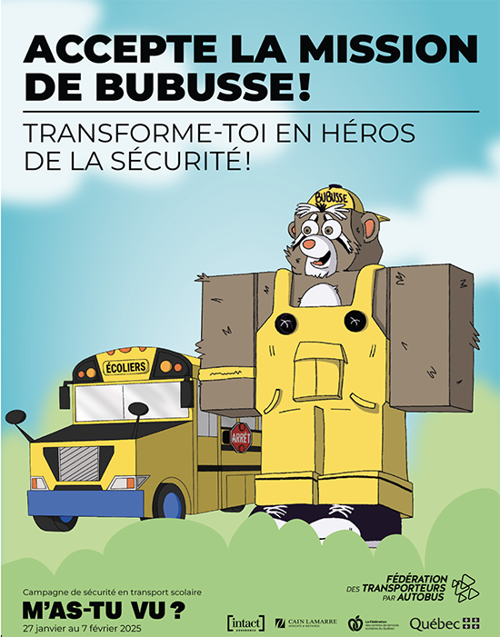 Affiche d'un bus